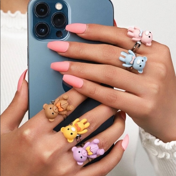 Kathrono Jewelry - 🐻 Single Yummy Gummy Bear Ring 🐻